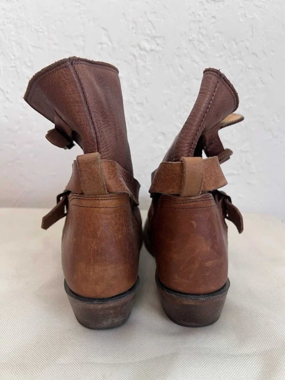 Rare Vince Camuto Made in USA Leather Boots Size 7 Butter Soft USA Made